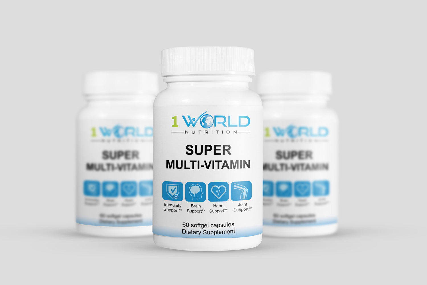 Super multi-vitamin for 1 World Nutrition