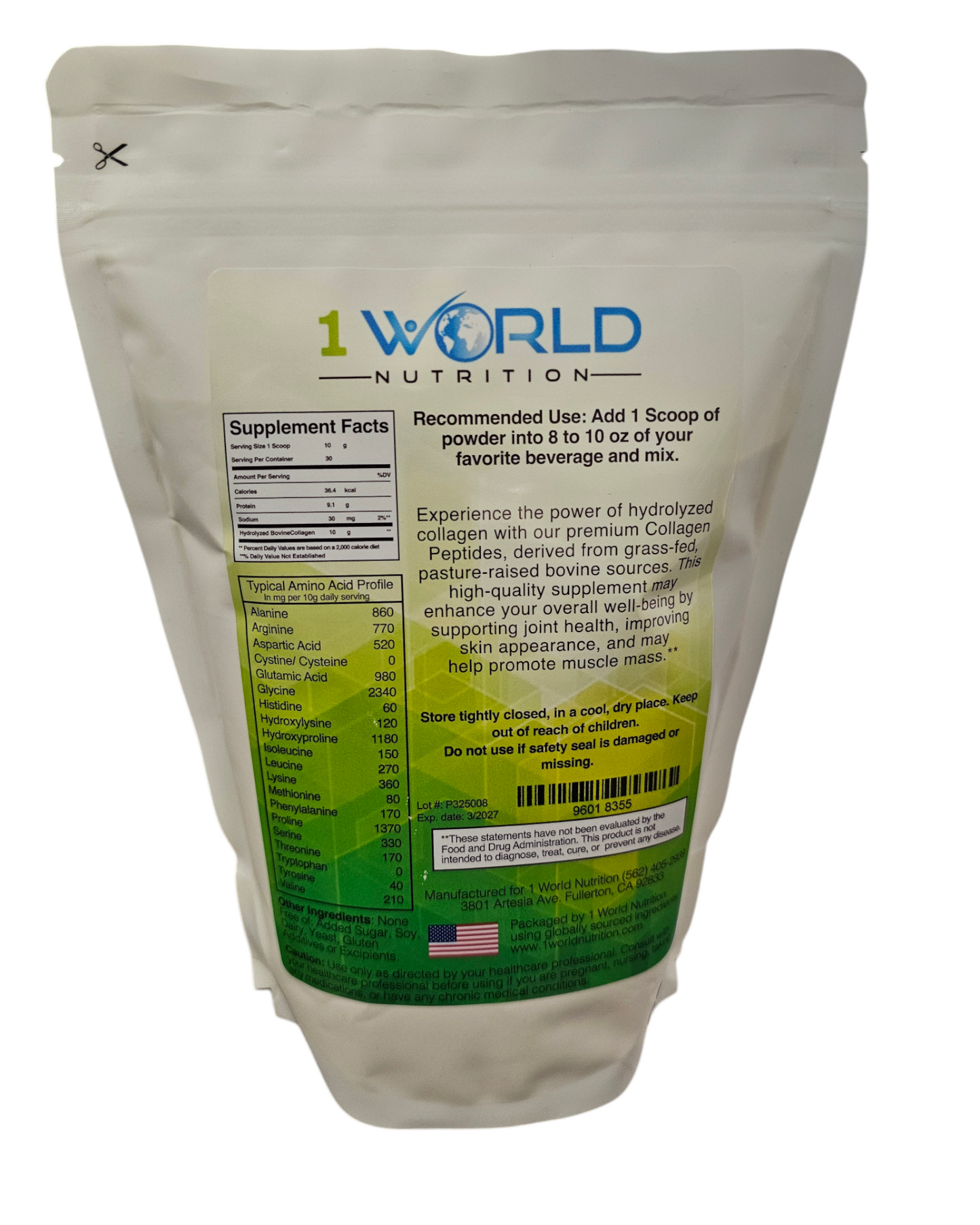 Hydrolyzed Collagen Peptides