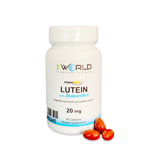 FloraGLO Lutein 20 mg with Zeaxanthin