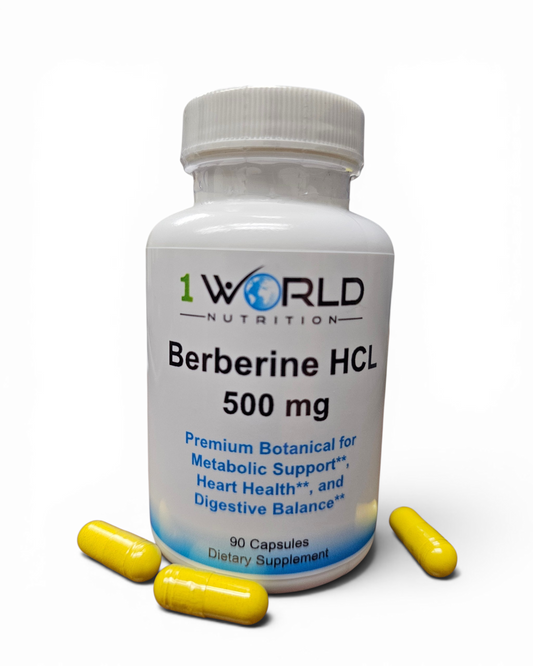 Berberine HCL 500mg