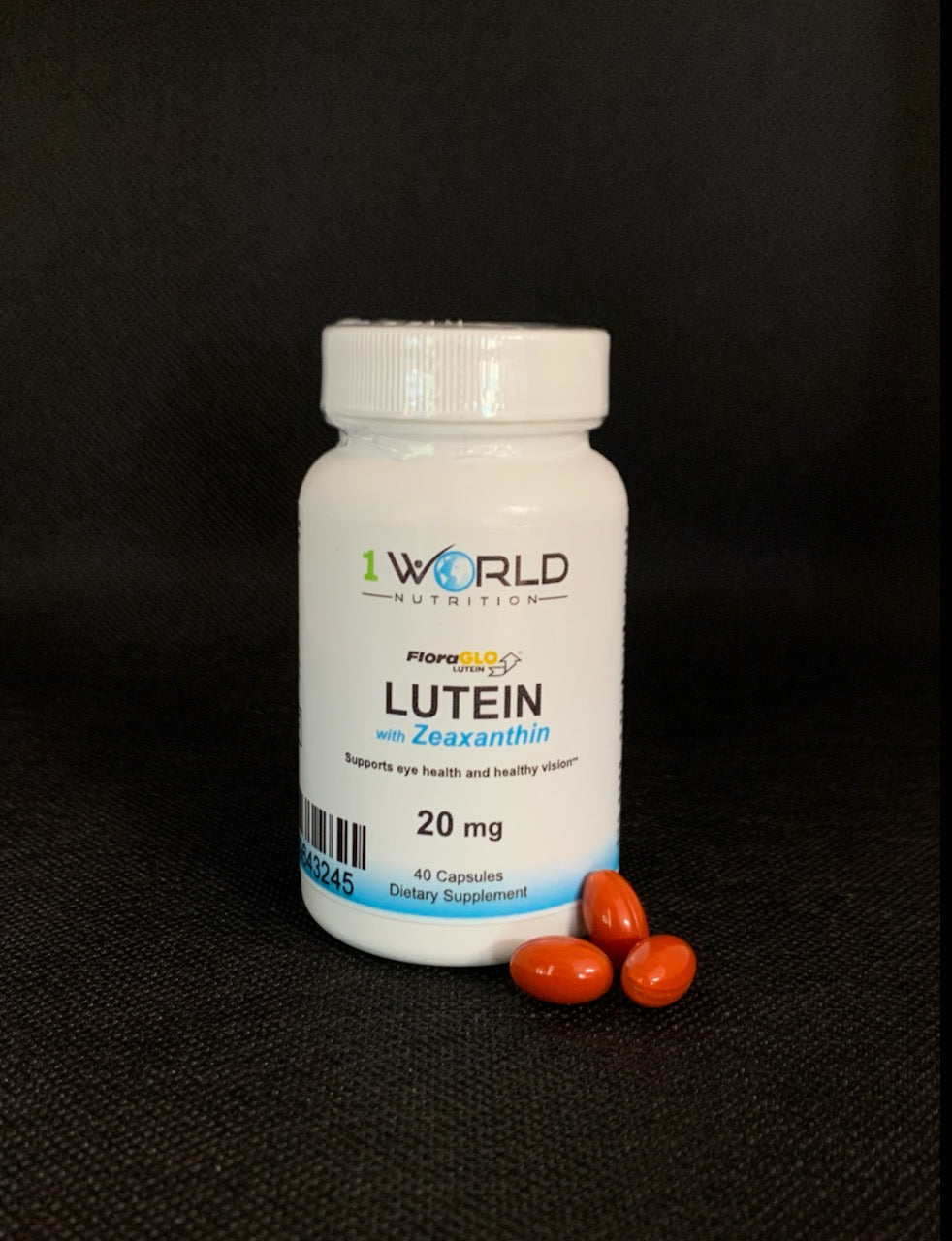 Floraglo FloraGLO Lutein 20 mg with Zeaxanthin – 1 World Nutrition