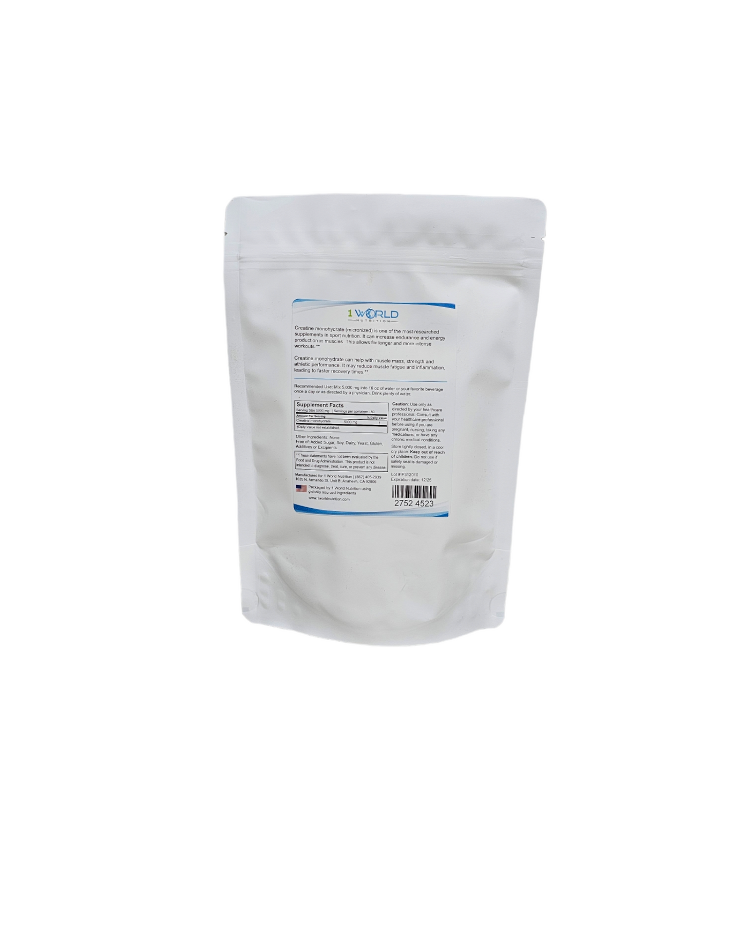 Creatine Monohydrate (micronized)